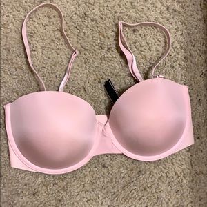 Pink bra